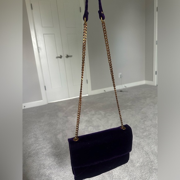 Purple Velvet bag - Picture 3 of 13